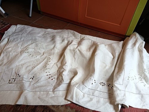 Prezioso antico lenzuolo - prezioso,