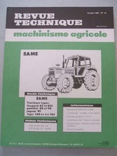 REVUE TECHNIQUE TRACTEUR SAME