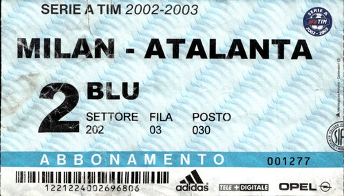 Biglietto stadio milan - stadio,