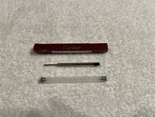 Rara nuova ricarica di ricambio per penna a sfera Cartier CROP0065 ricarica billetta noir