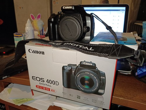 Canon eos 400d solo corpo - canon,