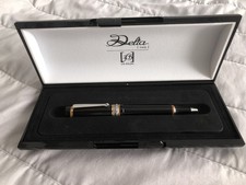 PENNA A SFERA BIRO DELTA DOLCE VITA BALLPOINT PEN DELTA DOLCEVITA BLACK STERLING