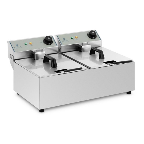Friggitrice elettrica doppia - friggitrice,