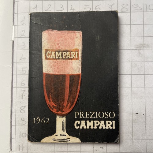 Libretto pubblicitario campari - libretto,