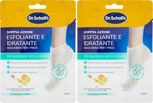 Maschera piedi esfoliante - esfoliante, e