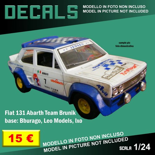 Decals repro fiat - repro, abarth