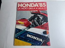 CATALOGO HONDA 1985 VINTAGE -DEPLIANT BROCHURE-VT500 CUSTOM,GL1200,XL600L,XL400.