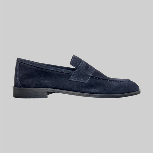 Mocassini uomo scarpe camoscio - mocassini,