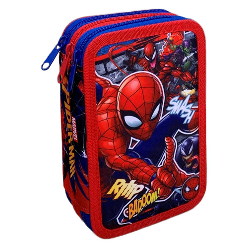 Astuccio scuola spiderman - scuola,