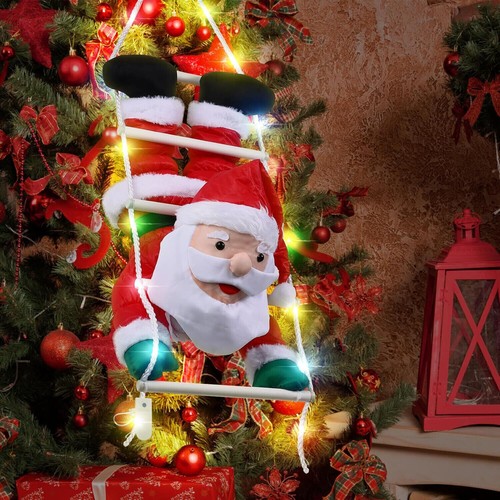 Babbo natale arrampicata - babbo,