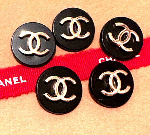 Vintage chanel buttons metal - 5,