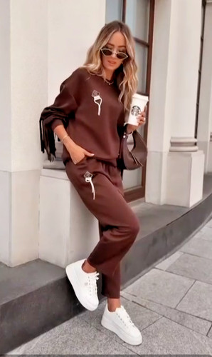 Tuta donna sportiva casual - tuta,
