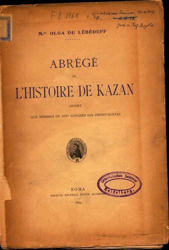 Abrégé histoire de - de,