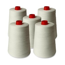 Vrysac - Pack x5 Bobine di Filo di Poliestere per Cucitrici per Sacchi - 930m (1