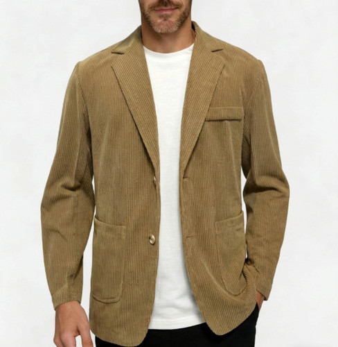 Blazer uomo casual velluto - , a