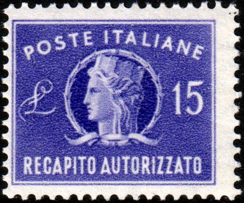 Repubblica 1949 lire - lire, 15
