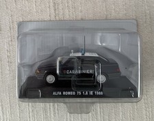 ALFA ROMEO 75 1.8 IE 1988 CARABINIERI DE AGOSTINI ITALIA 1:43