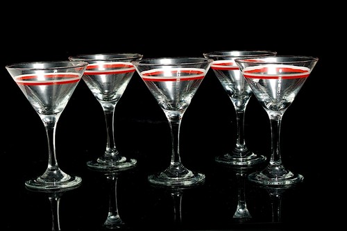 Bicchieri cocktail vintage - da,