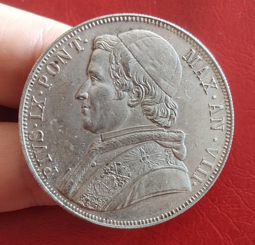 Stato pontificio lire - pontificio, 5