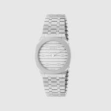 Gucci 24H 30mm Silver