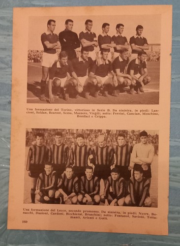 Torino lecco squadre - lecco, foglio