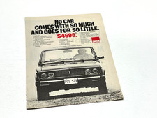 Pubblicità stampa rivista Lada 1500S $4688 1981