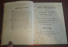 Dei delitti delle - delitti, pene