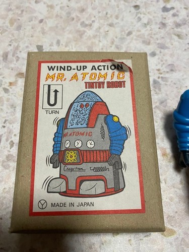 Atomic tin robot toys - atomic,