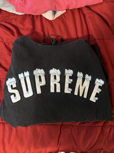 Supreme icy arc - pullover, nero