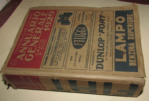 Annuario generale 1929 touring - generale,