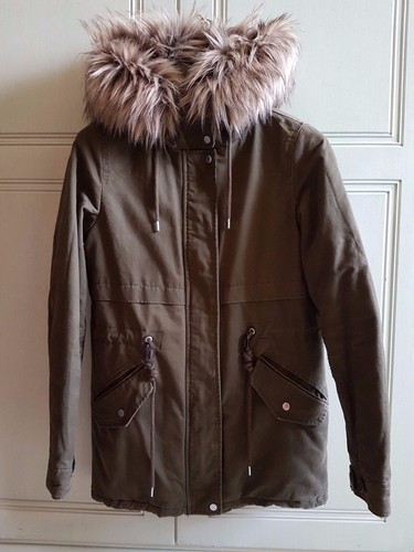 Parka donna bershka verde - bershka,