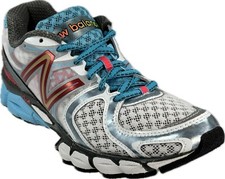 NEW BALANCE WOMEN'S GRAY/BLUE RUNNING SHOES SZ5.5(2A), W1260WB3