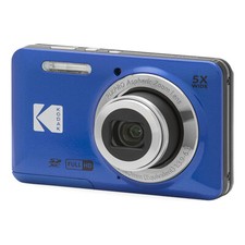 Kodak PixPro FZ55 Blu, Fotocamera Digitale 16MP Zoom 5x
