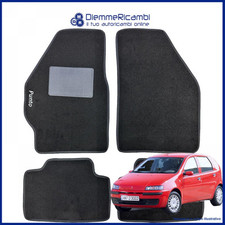 SERIE 4 TAPPETI - TAPPETINI IN MOQUETTE NERI PUNTO 188 dal 1999 al 2012