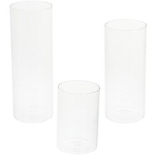 3 Pcs Portacandele Da Tavolo