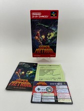 Nintendo Super Metroid Super Famicom SNES Testato PERFETTO