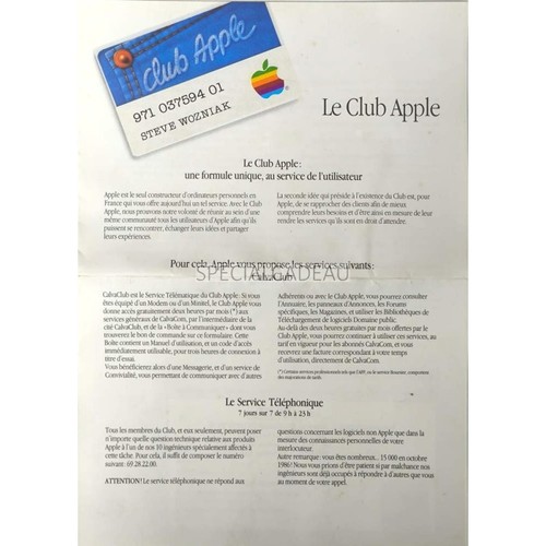 Courrier inscription club - d'inscription,