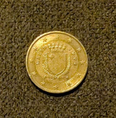 Moneta centesimi euro malta - 10, centesimi/euro