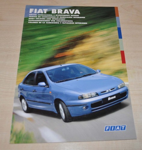 Brochure depliant colore fiat - brochure,