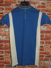 EROICA MAGLIA SHIRT MAILLOT BICI CICLISMO VINTAGE 70'S 50% LANA