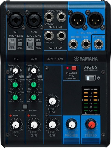 Yamaha mg06x console - yamaha,
