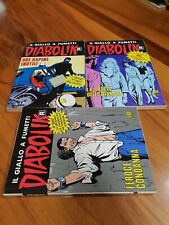 3 Diabolik R bianca con gadgets vetrofania tatuaggi e francobolli 458-494-500