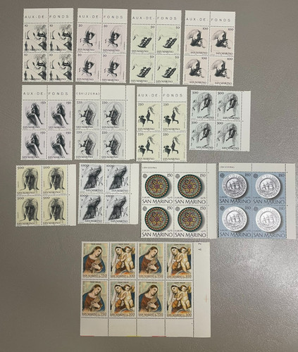 San marino 1976 francobolli - san,
