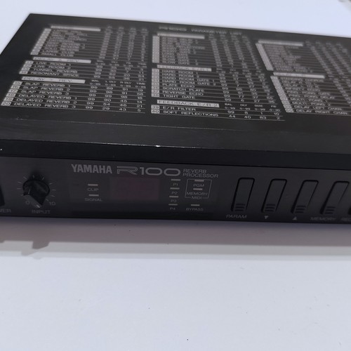 Yamaha r100 reverb processor - yamaha,