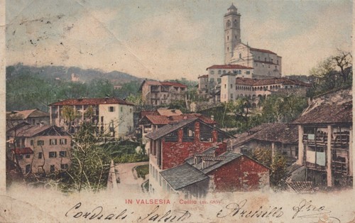 Cartolina cellio 685 - cellio, m.