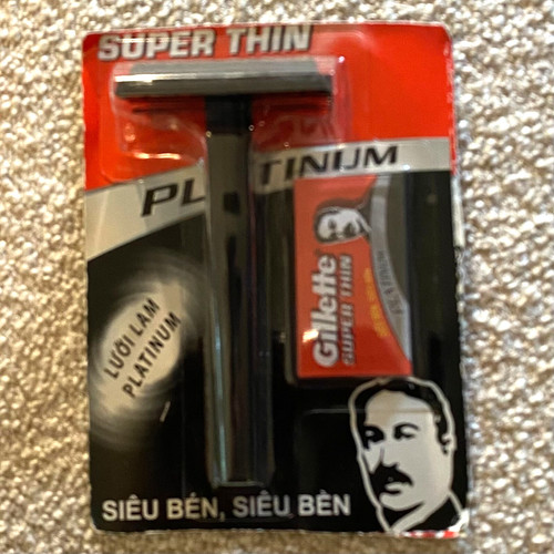 Rasoio vintage nos - nos, gillette
