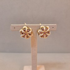 Orecchini oro 14k stile antico - oro,