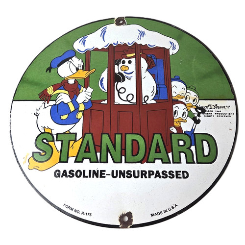 Insegna benzina standard