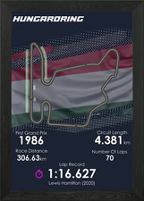 Formula 1 Hungarian GP Framed