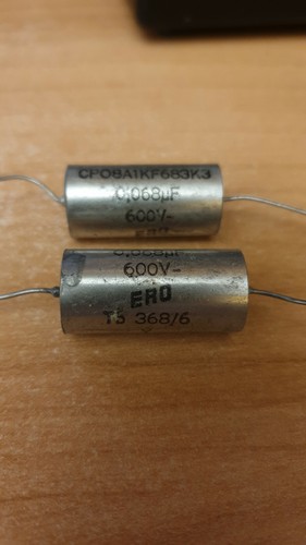 Coppia condensatori ero - coppia,